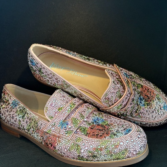 Betsey Johnson Shoes - Betsey Johnson Multicolor Beaded Loafers